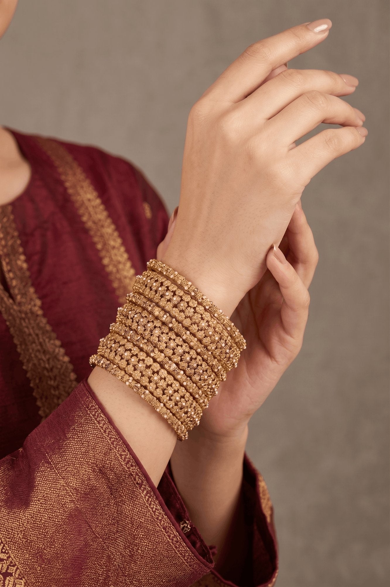 7 Pcs Churi Bangles Set