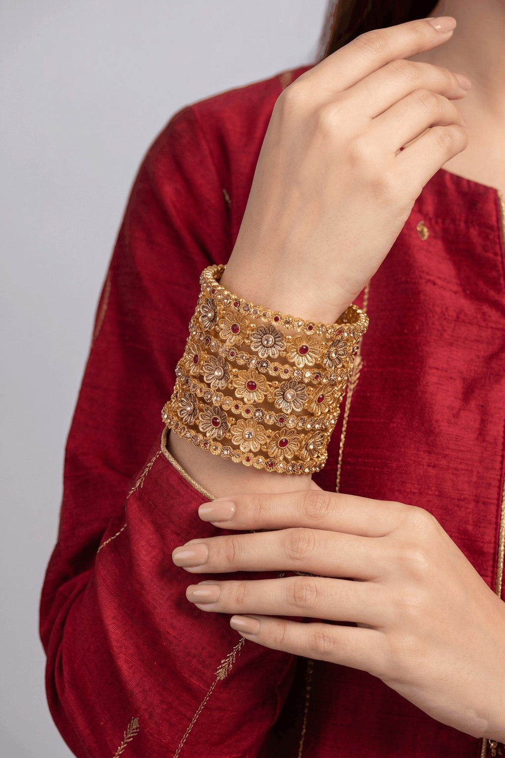7 Pieces Zevar Designer Bangles