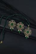 Reverse Ad Zircone Locket Set