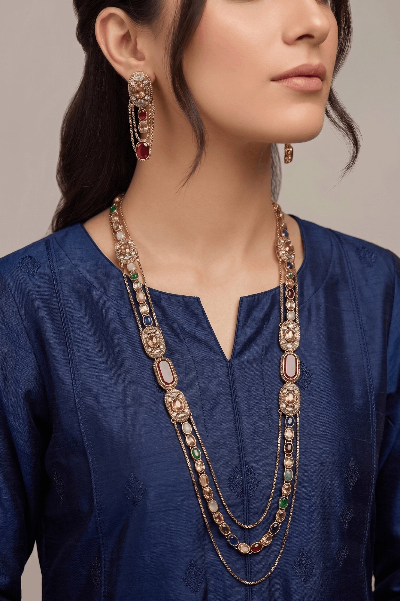 Turkish Stylish Chain Style Mala Set