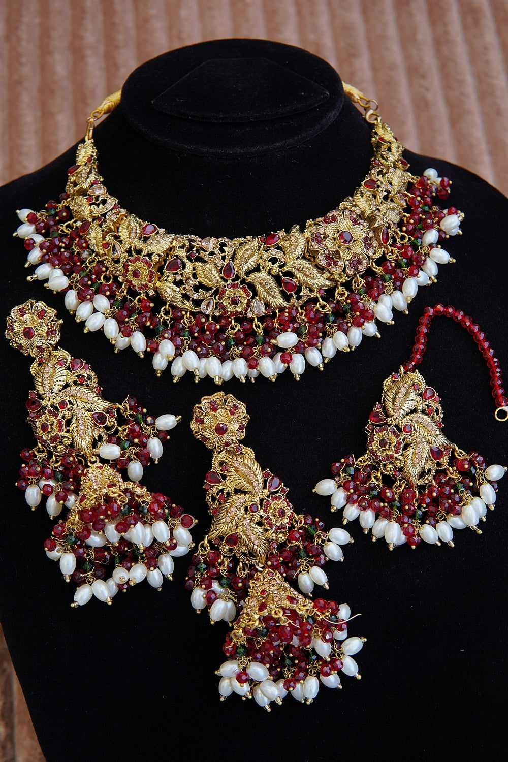 Copper Traditional Necklace Set