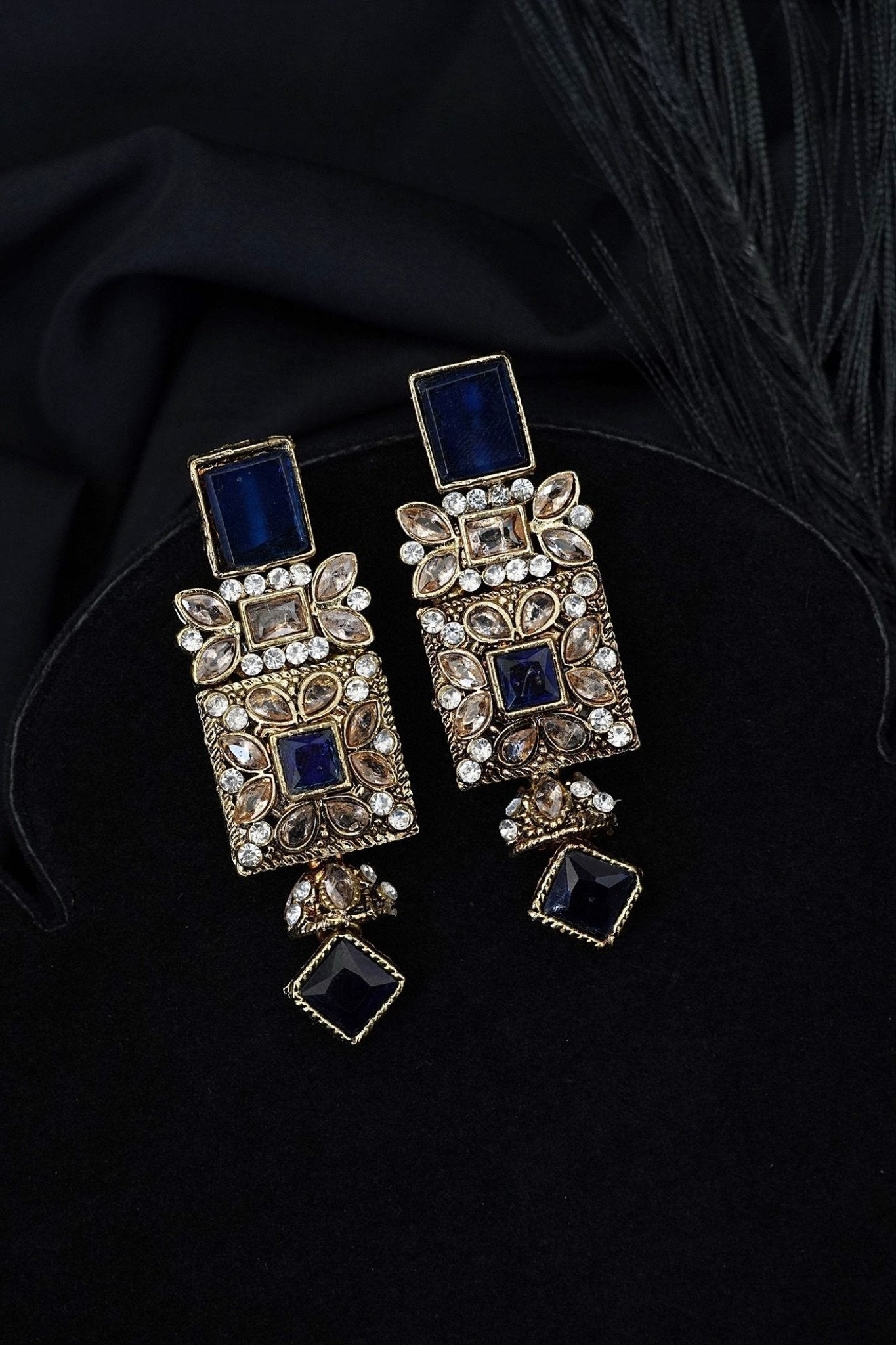 Antique Egyptian Earrings With Zircones