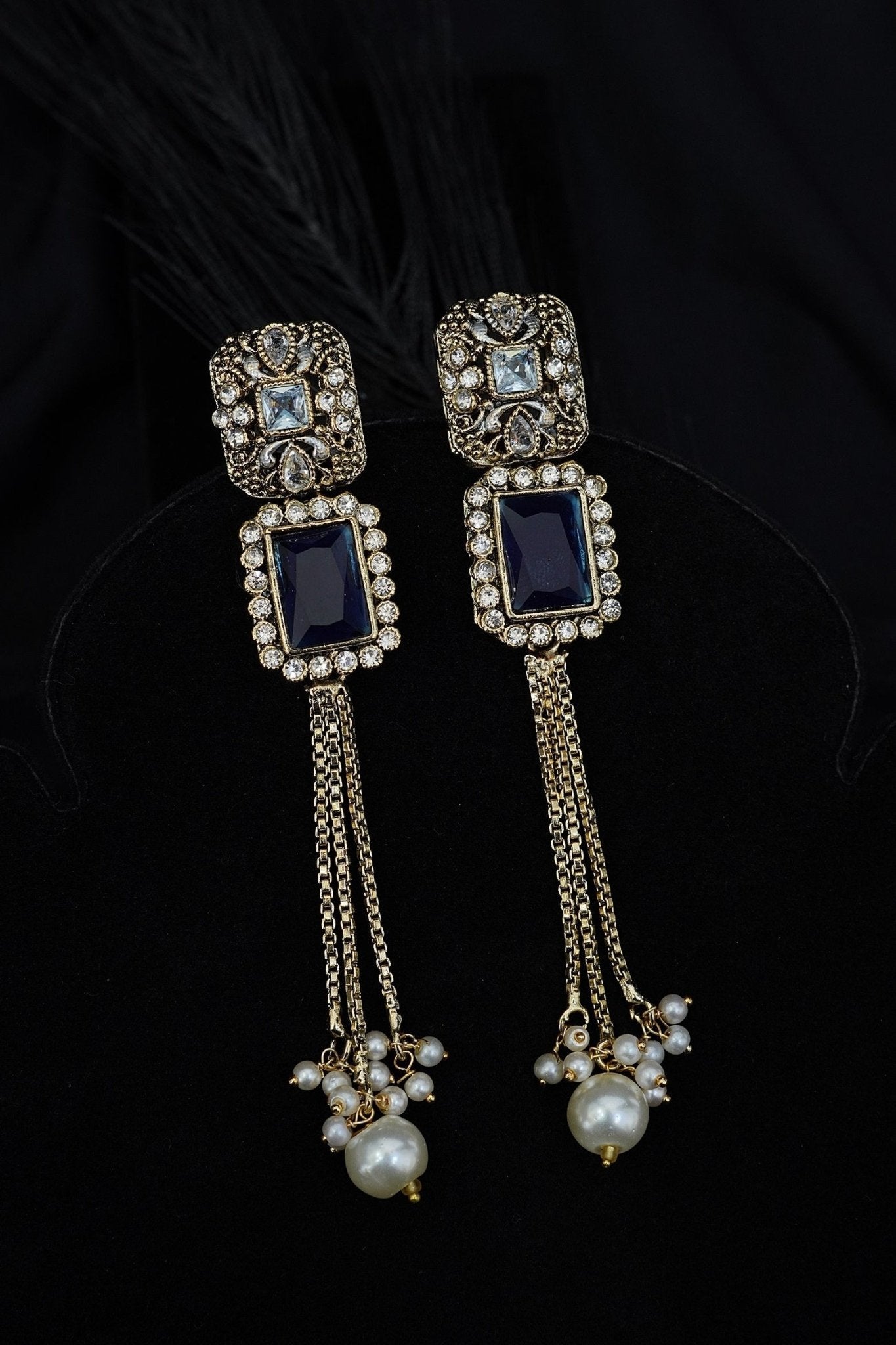 Antique Gems Latkan Earrings
