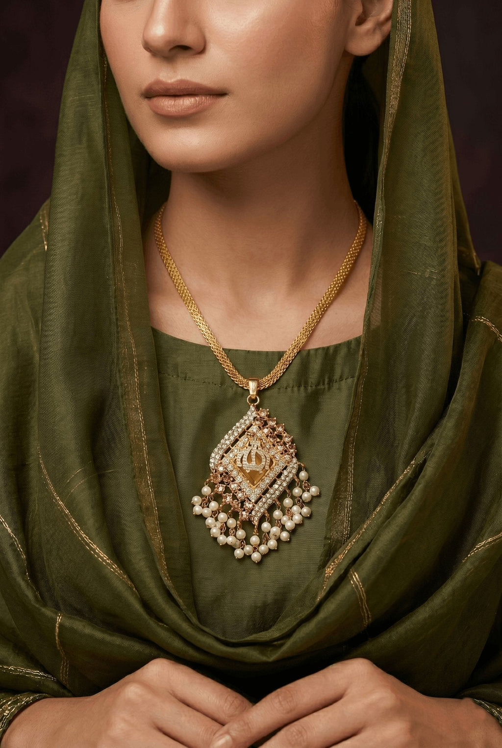Calligraphy Islamic Pendant