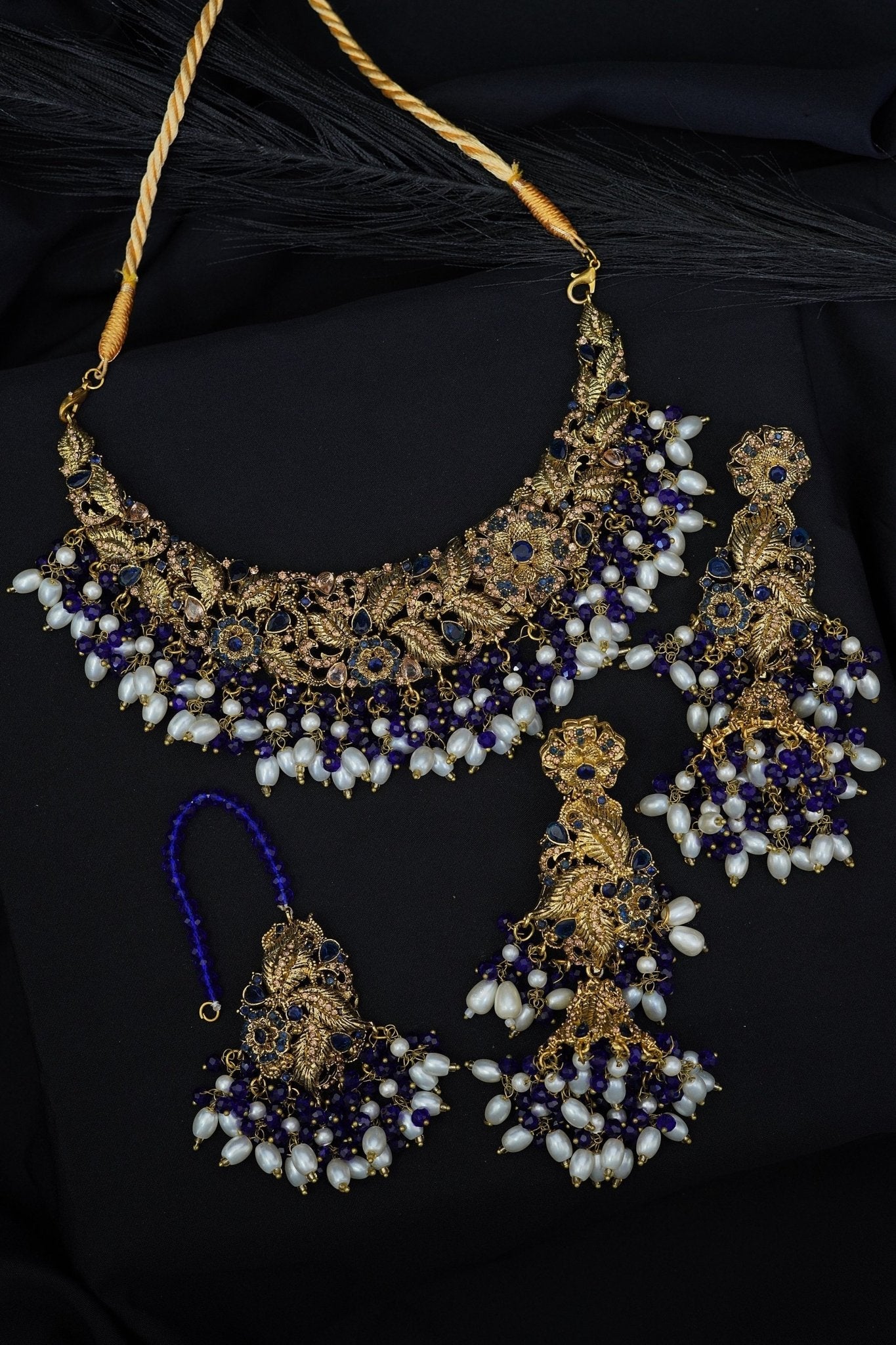 Copper Traditional Necklace Set