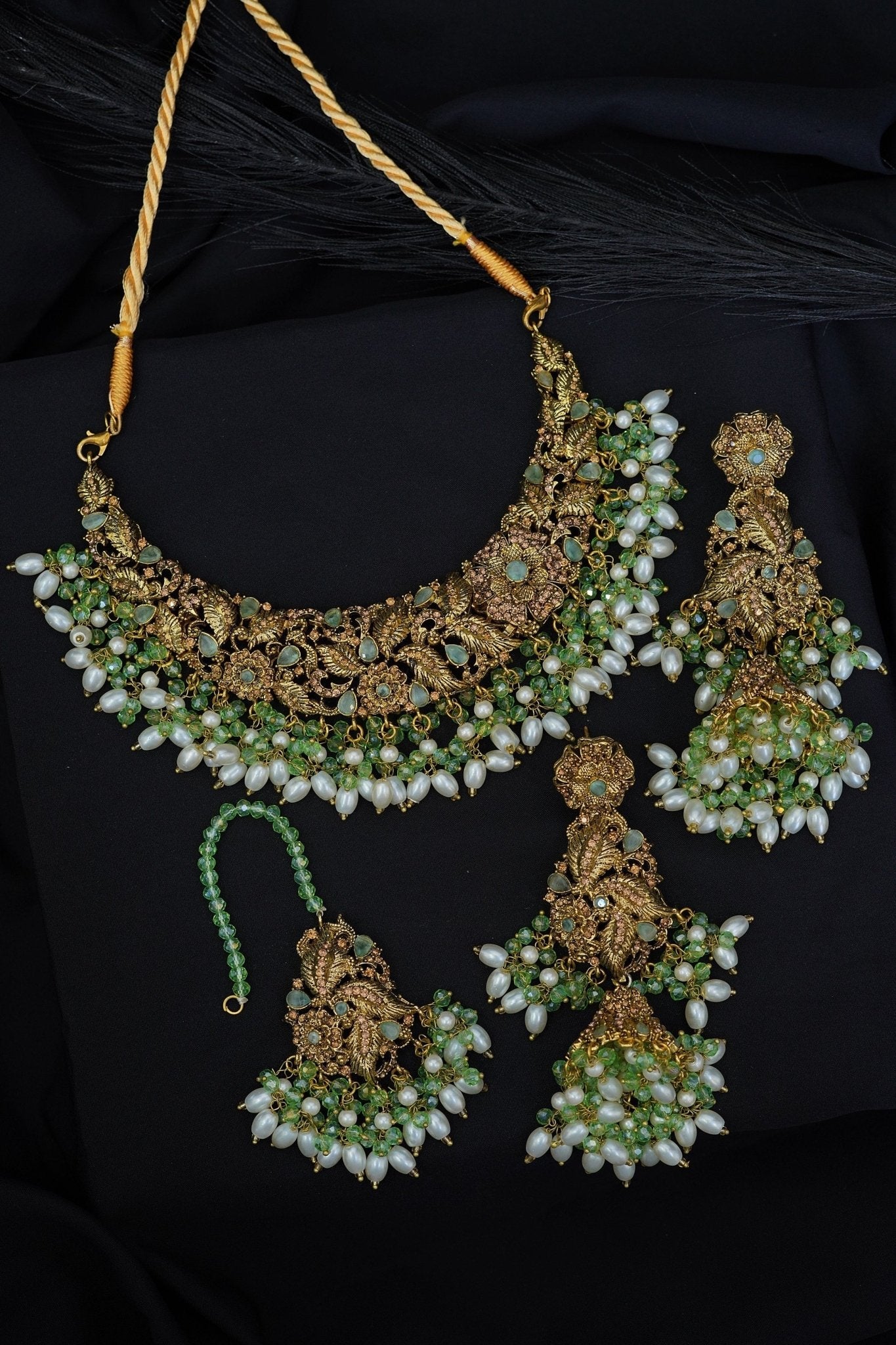 Copper Traditional Necklace Set