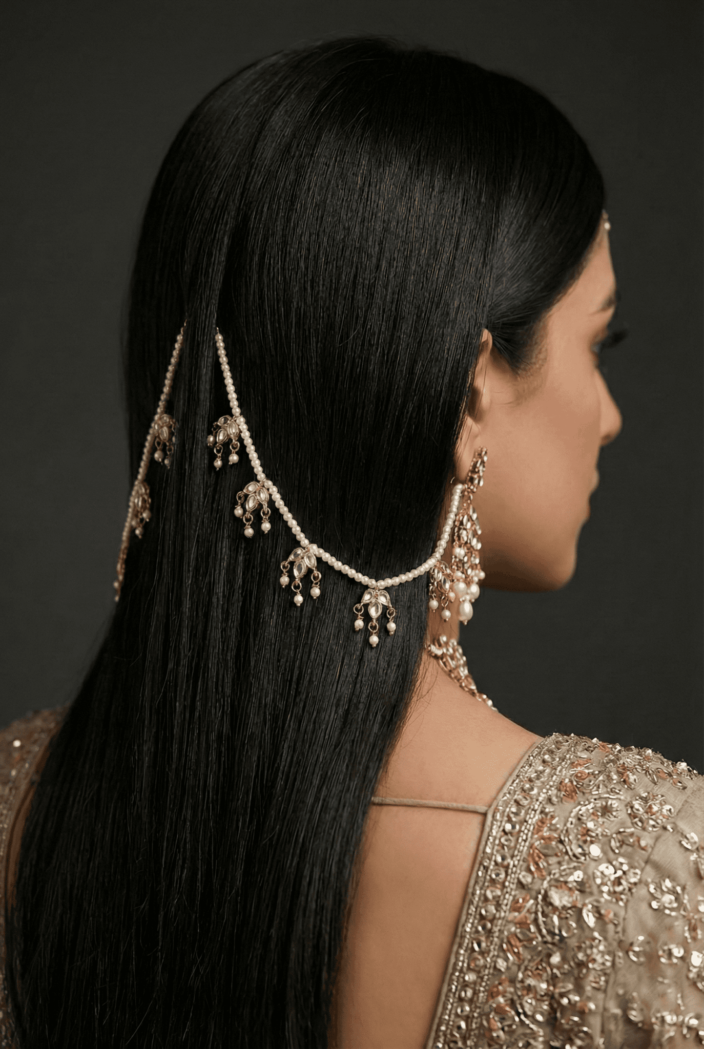 Elegant Kundan Sahara Pair for Jhumki Earrings