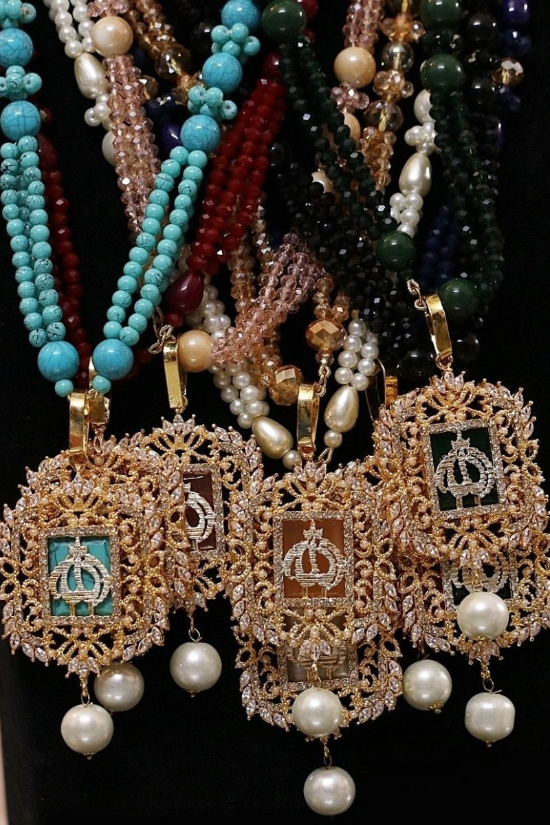 Turkish Islamic Pendant With Beautiful Mala