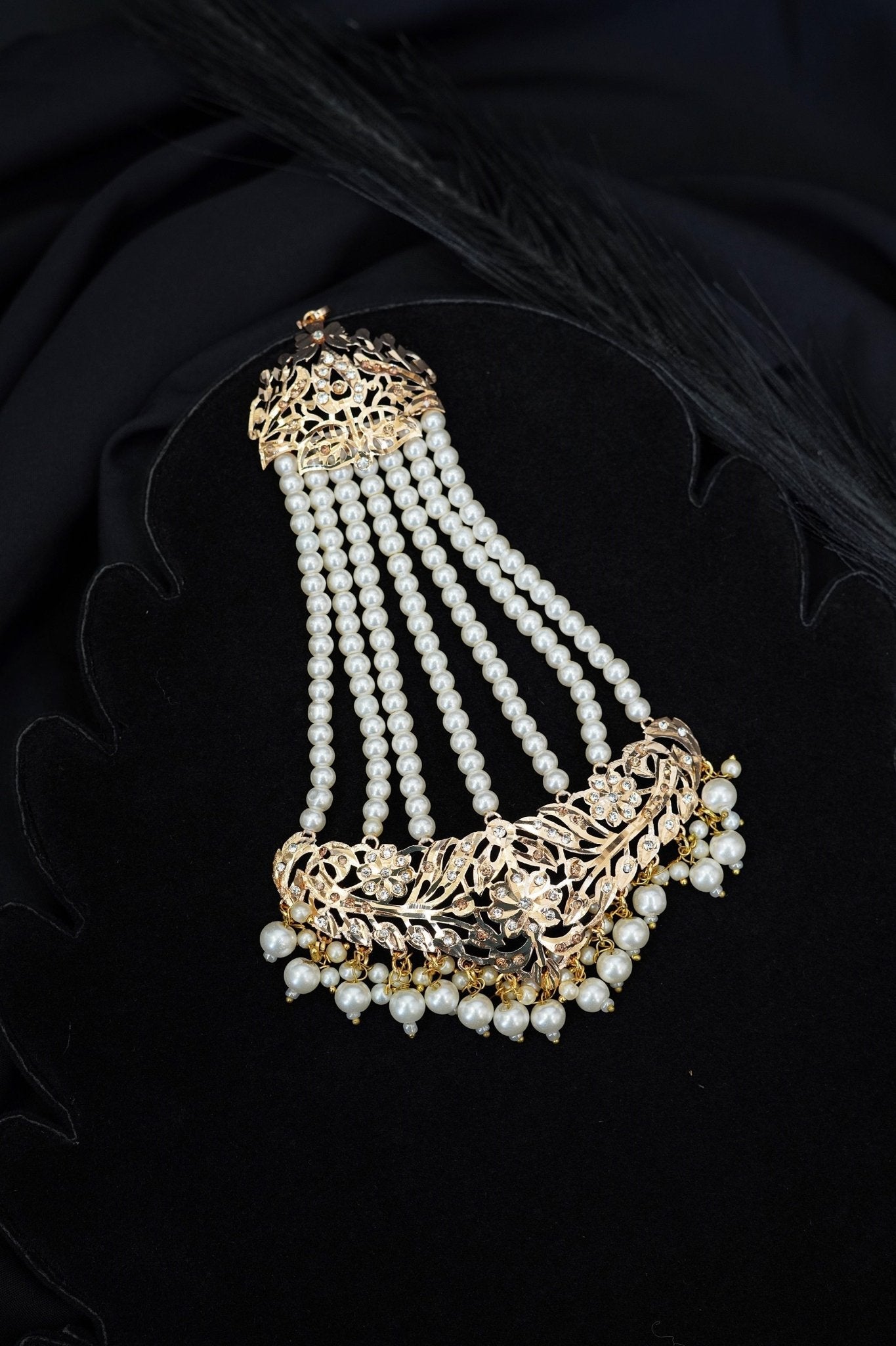 Premium Bridal Hyderabadi Jhoomer Passa