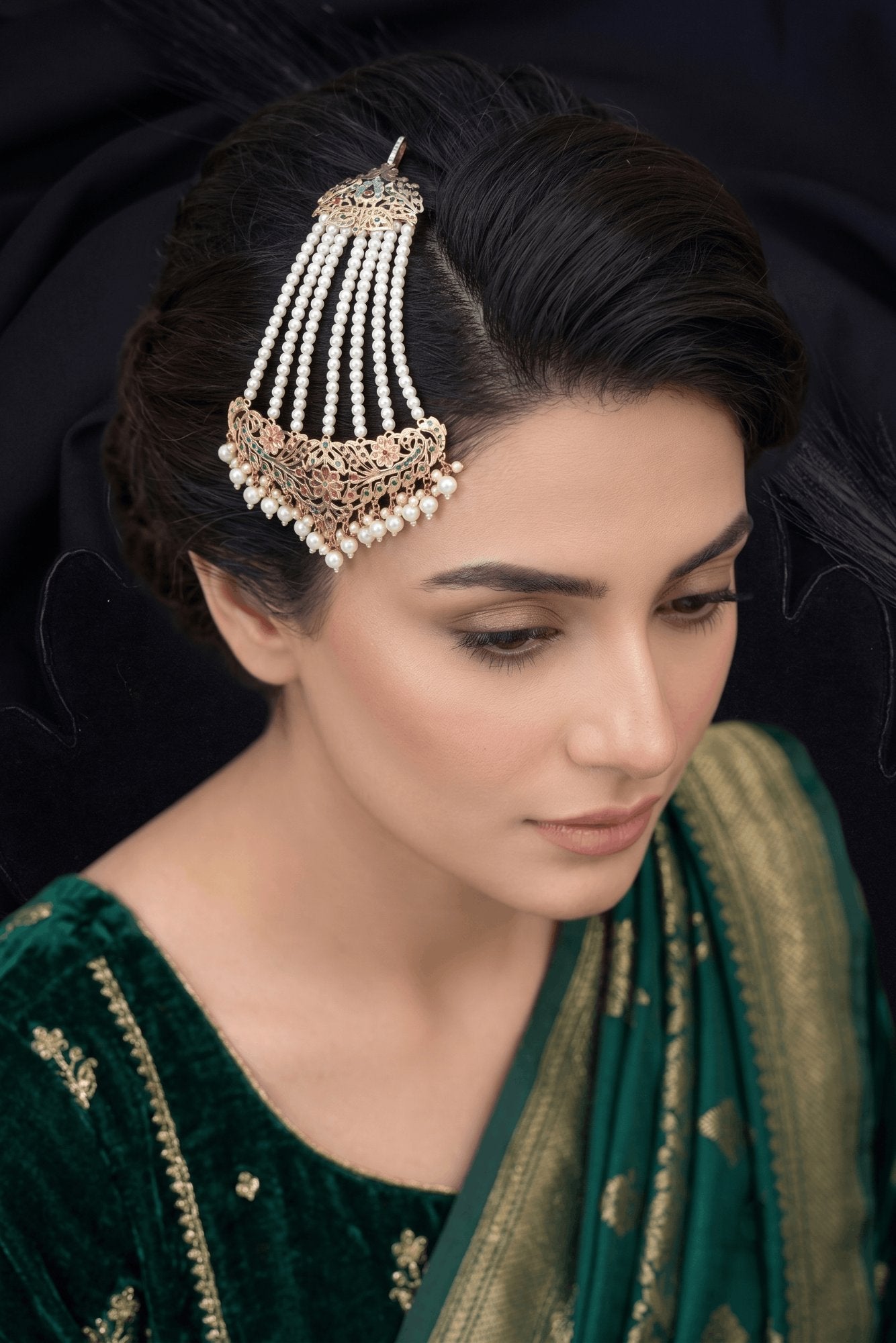 Premium Bridal Hyderabadi Jhoomer Passa