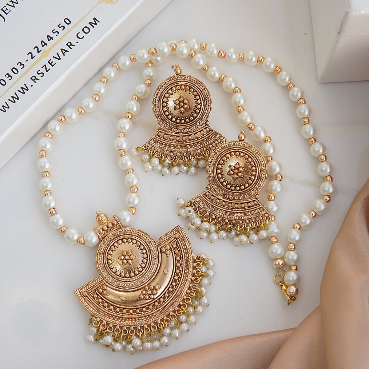 Rajastani Pendant Mala Set