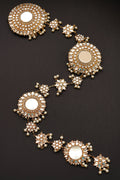 Sheesh Big Kundan Braid Paranda