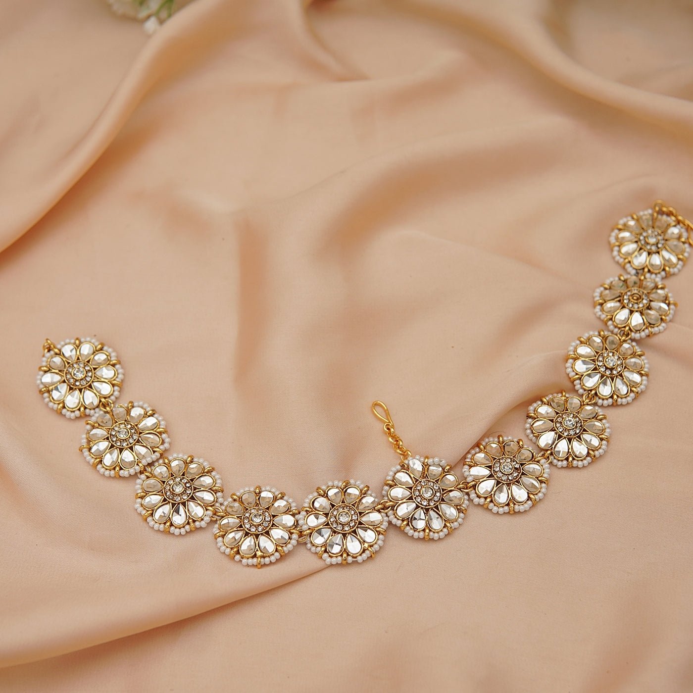 Stunning Cut Kundan Sheesh Patti