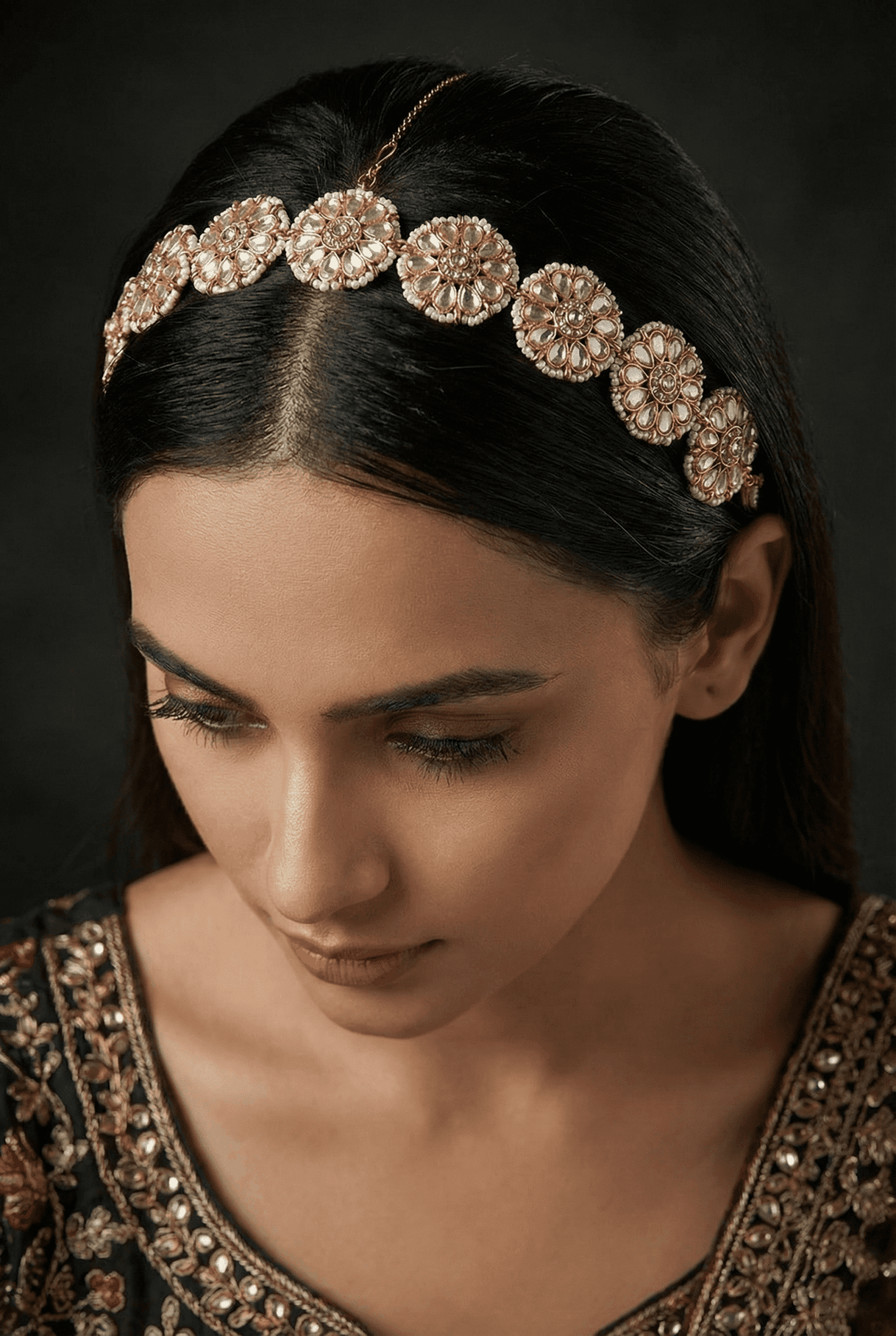 Stunning Cut Kundan Sheesh Patti