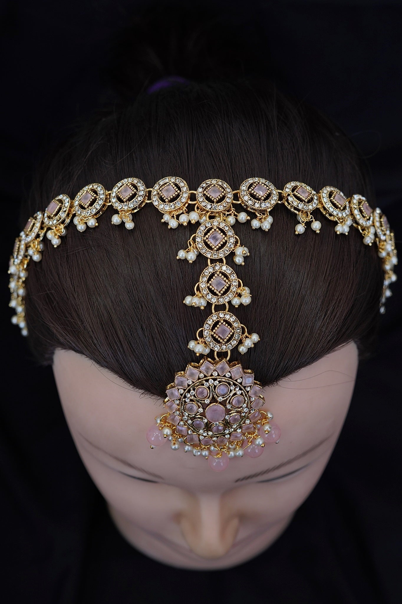 Traditional Circle Design Matha Patti
