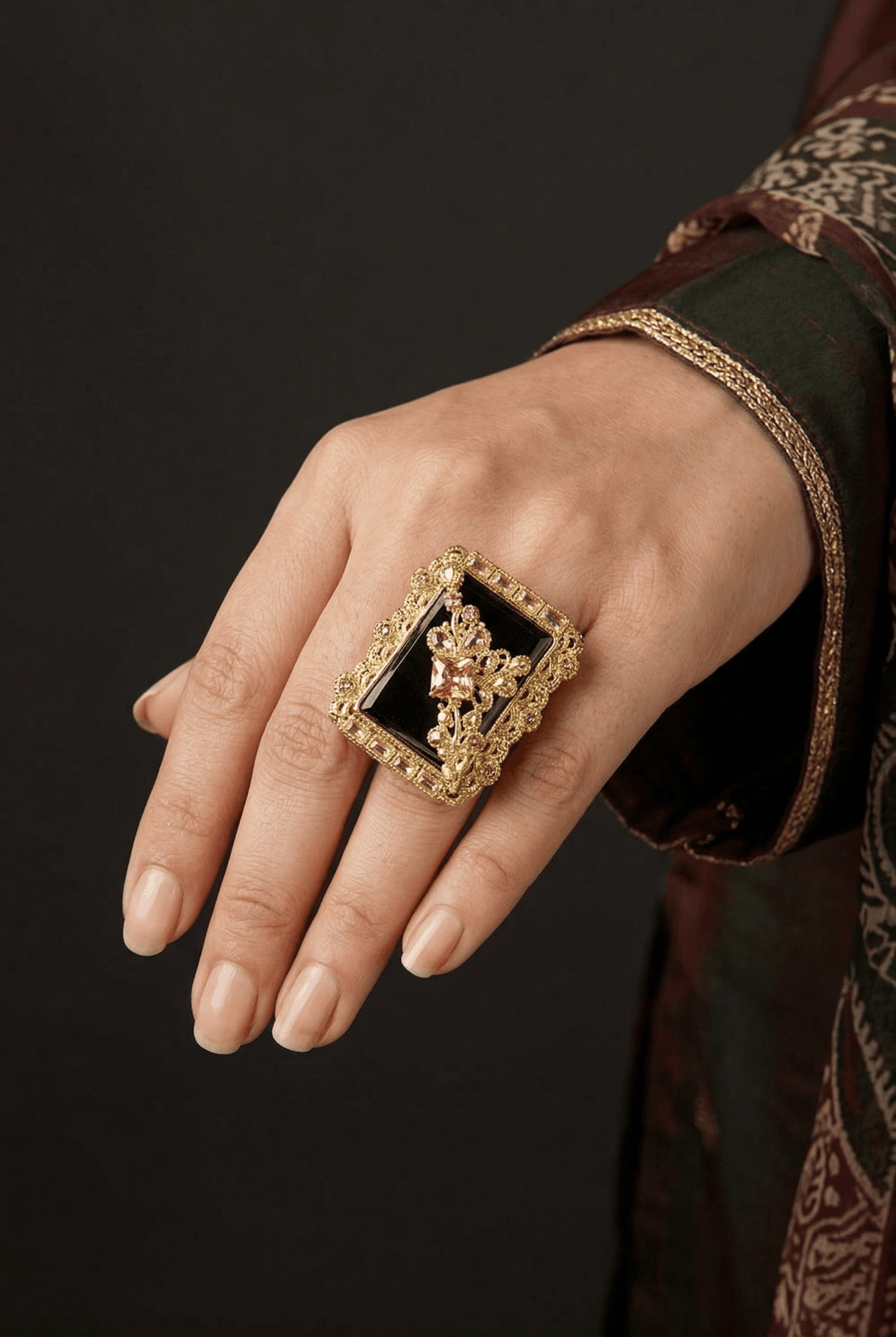 Turkish Adjustable Big Size Ring