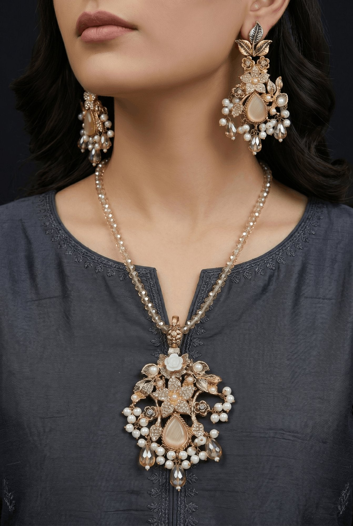 Turkish Handmade Pendant Set