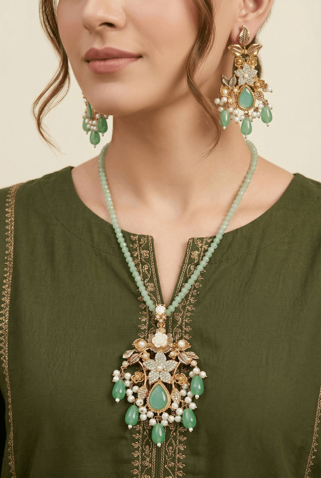 Turkish Handmade Pendant Set