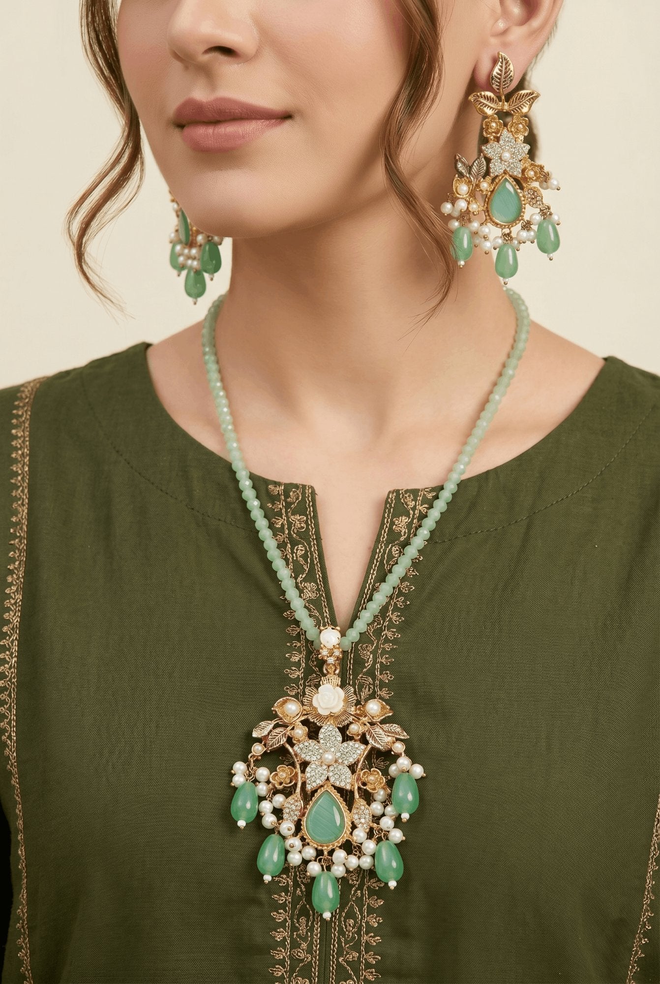 Turkish Handmade Pendant Set