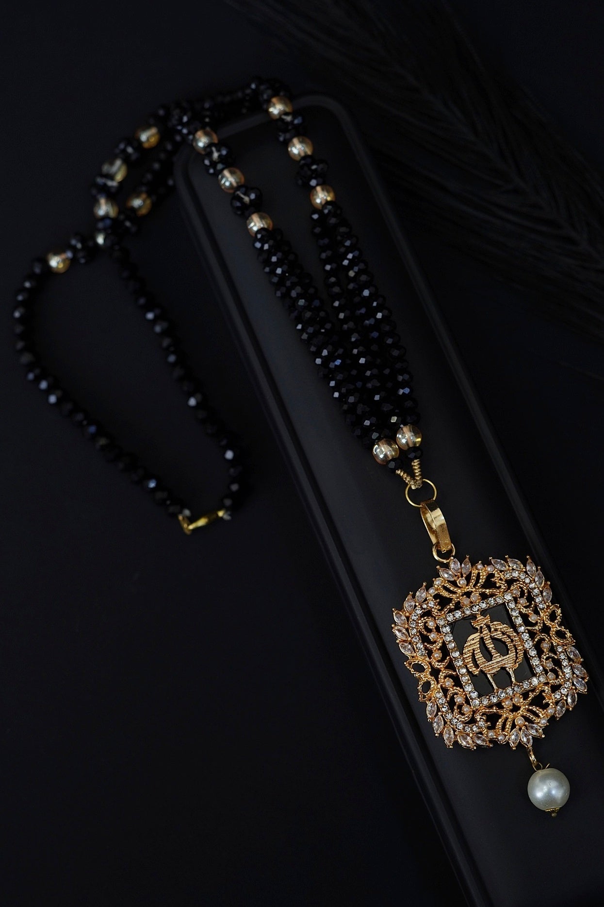 Turkish Islamic Pendant With Beautiful Mala