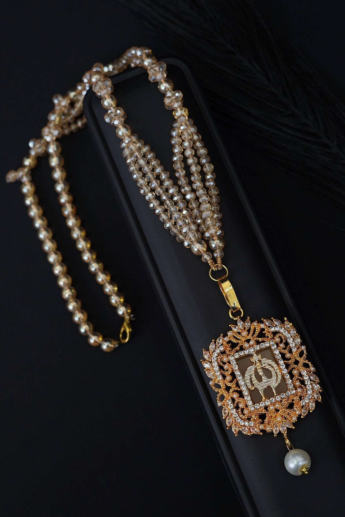 Turkish Islamic Pendant With Beautiful Mala