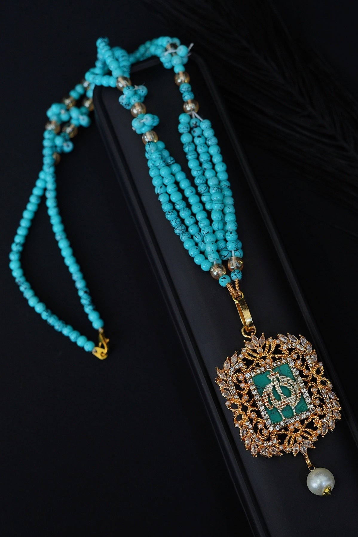 Turkish Islamic Pendant With Beautiful Mala