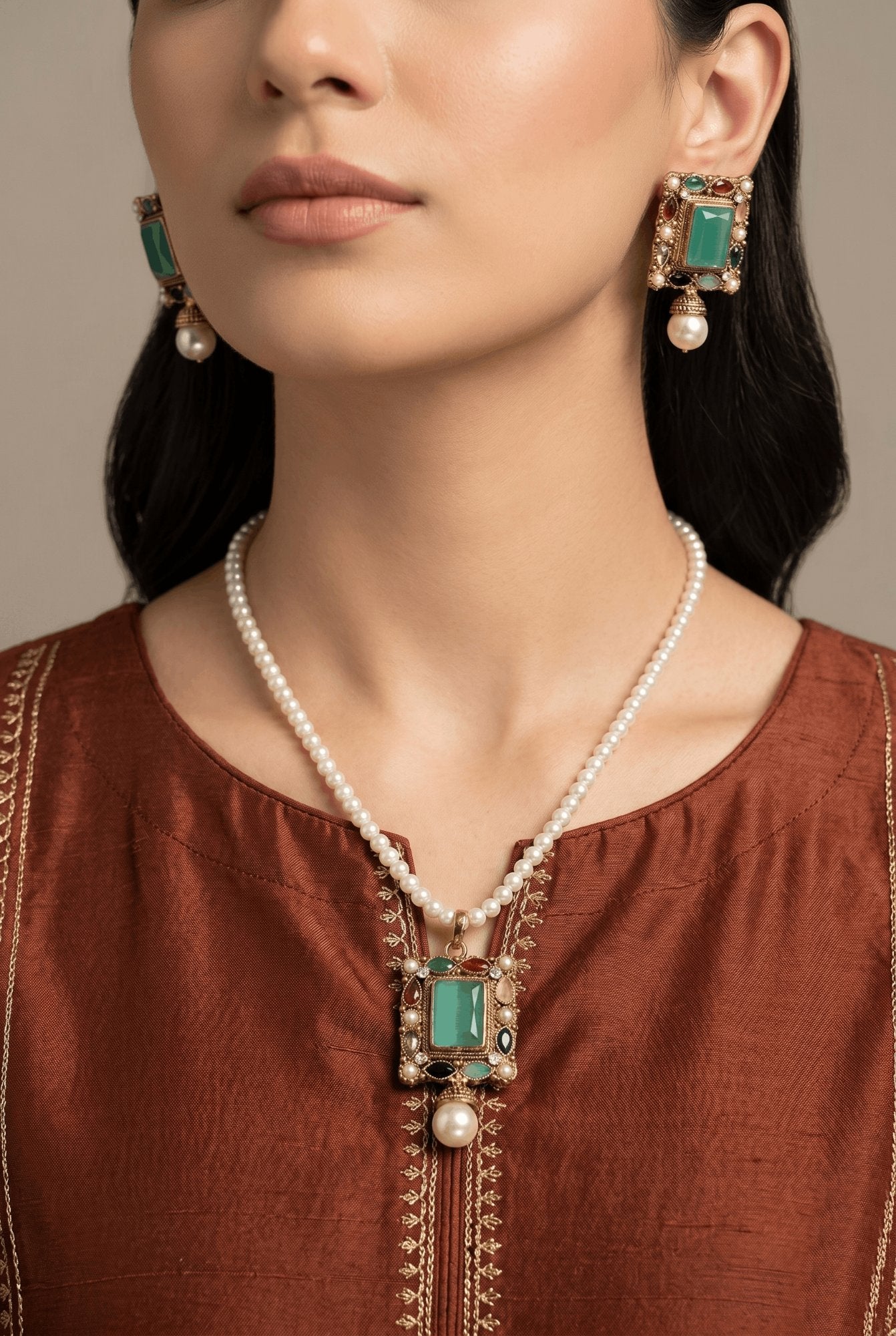 Turkish Locket Set